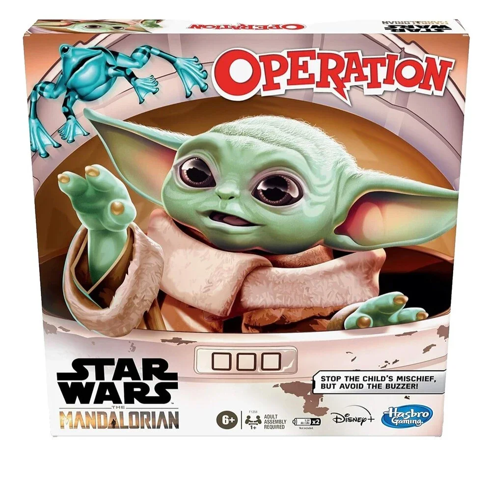 Hasbro Star Wars Operation The Mandalorian Grogu Edition Game Board - F1256